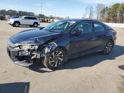 Carros salvage a la venta en subasta: 2018 Honda Civic EX