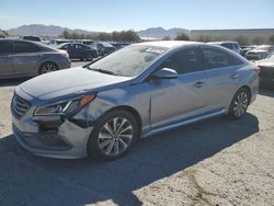 Salvage cars for sale at Las Vegas, NV auction: 2015 Hyundai Sonata Sport