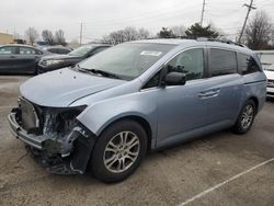 Salvage cars for sale at Moraine, OH auction: 2012 Honda Odyssey EXL