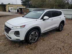 Salvage cars for sale at Knightdale, NC auction: 2019 Hyundai Santa FE Limited