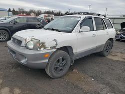 SUV salvage a la venta en subasta: 2002 Hyundai Santa FE GL