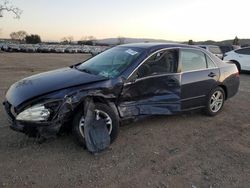 Salvage cars for sale at San Martin, CA auction: 2007 Honda Accord SE