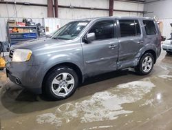 Carros salvage sin ofertas aún a la venta en subasta: 2013 Honda Pilot EXL