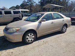 Toyota Camry le salvage cars for sale: 2002 Toyota Camry LE