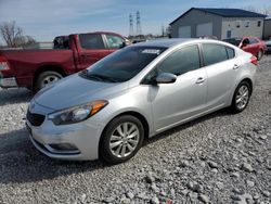 Salvage cars for sale at Barberton, OH auction: 2014 KIA Forte EX