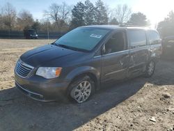 Salvage cars for sale at Madisonville, TN auction: 2015 Chrysler Town & Country Touring