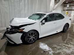 Salvage cars for sale at Leroy, NY auction: 2022 Toyota Camry SE