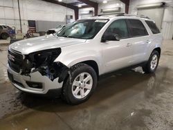 Salvage cars for sale at Avon, MN auction: 2016 GMC Acadia SLE