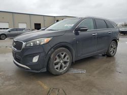 Salvage cars for sale at Wilmer, TX auction: 2017 KIA Sorento SX