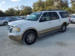 Salvage cars for sale at Ocala, FL auction: 2013 Ford Expedition EL XLT