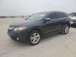 Salvage cars for sale at San Antonio, TX auction: 2015 Acura RDX Technology