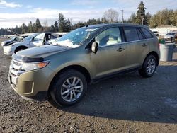 Salvage cars for sale at Graham, WA auction: 2013 Ford Edge Limited