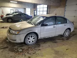 Saturn salvage cars for sale: 2003 Saturn Ion Level 2