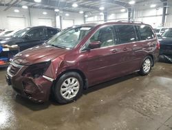 Salvage cars for sale from Copart Ham Lake, MN: 2010 Honda Odyssey EXL