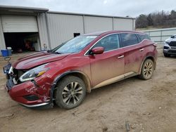 Salvage cars for sale at Grenada, MS auction: 2015 Nissan Murano S