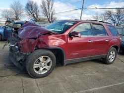 Salvage Cars with No Bids Yet For Sale at auction: 2008 GMC Acadia SLT-1