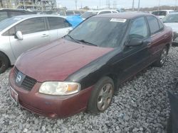 Nissan salvage cars for sale: 2005 Nissan Sentra 1.8