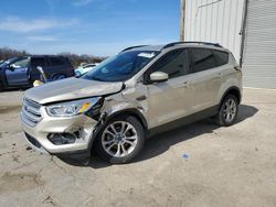 Salvage cars for sale at Memphis, TN auction: 2018 Ford Escape SEL