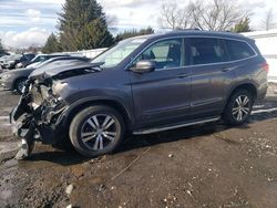 Salvage cars for sale at Finksburg, MD auction: 2017 Honda Pilot EXL