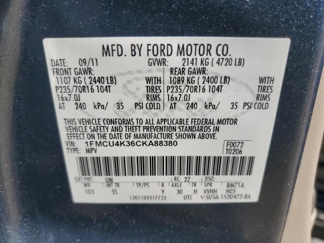 2012 Ford Escape Hybrid