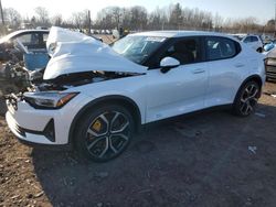 Salvage cars for sale at Chalfont, PA auction: 2023 Polestar 2