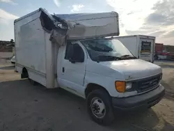 Salvage trucks for sale at Gaston, SC auction: 2007 Ford E450 Super Duty BOX Truck