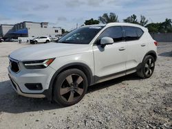 Salvage cars for sale at Opa Locka, FL auction: 2019 Volvo XC40 T4 Momentum