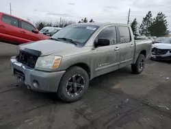 Nissan salvage cars for sale: 2006 Nissan Titan XE