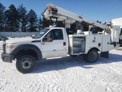 Salvage trucks for sale at Eldridge, IA auction: 2016 Ford F450 Super Duty