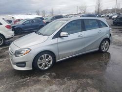 Salvage cars for sale at Montreal Est, QC auction: 2017 Mercedes-Benz B 250 4matic