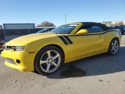 Salvage cars for sale at Orlando, FL auction: 2015 Chevrolet Camaro LT