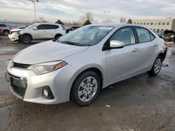 Salvage cars for sale at Littleton, CO auction: 2015 Toyota Corolla L