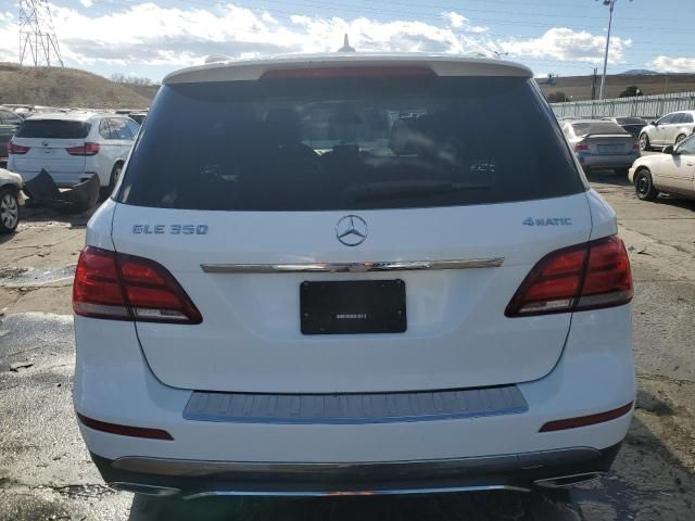 2016 Mercedes-Benz GLE 350 4matic