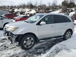 Acura salvage cars for sale: 2007 Acura MDX Technology