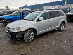 Salvage cars for sale at Woodhaven, MI auction: 2014 Dodge Journey SXT