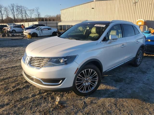 2016 Lincoln MKX Reserve