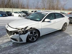 Salvage cars for sale at Leroy, NY auction: 2022 Hyundai Elantra SEL