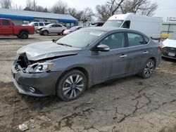 Salvage cars for sale at Wichita, KS auction: 2019 Nissan Sentra S