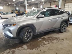 Salvage cars for sale at Blaine, MN auction: 2024 Hyundai Tucson Limited