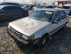 Salvage cars for sale at Magna, UT auction: 1987 Toyota Corolla DLX