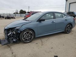 Nissan salvage cars for sale: 2024 Nissan Sentra SR