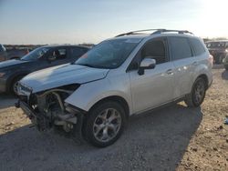 Salvage cars for sale at San Antonio, TX auction: 2015 Subaru Forester 2.5I Touring