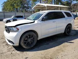 Salvage cars for sale at Austell, GA auction: 2020 Dodge Durango SXT