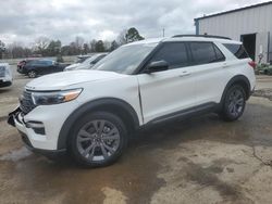 Salvage cars for sale at Shreveport, LA auction: 2024 Ford Explorer XLT