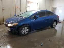 Salvage cars for sale at Madisonville, TN auction: 2012 Honda Civic LX