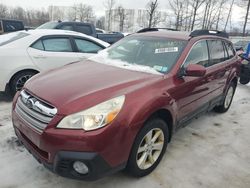 Salvage cars for sale at Central Square, NY auction: 2013 Subaru Outback 2.5I Premium