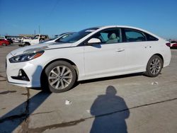 Salvage cars for sale at Grand Prairie, TX auction: 2018 Hyundai Sonata SE