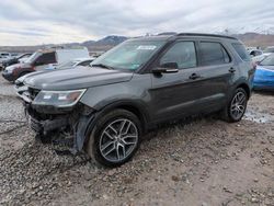 Salvage cars for sale at Magna, UT auction: 2017 Ford Explorer Sport