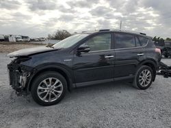 Salvage cars for sale at Riverview, FL auction: 2016 Toyota Rav4 HV Limited