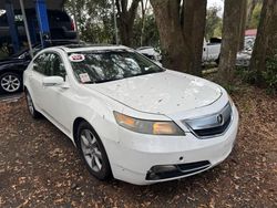 Acura salvage cars for sale: 2013 Acura TL